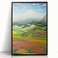 Colorful Electric Landscape Art – Modern Electric Wall Canvas Decor