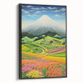 Colorful Electric Landscape Art – Modern Electric Wall Canvas Decor