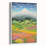 Colorful Electric Landscape Art – Modern Electric Wall Canvas Decor