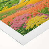 Colorful Electric Landscape Art – Modern Electric Wall Canvas Decor