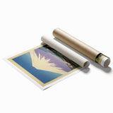 Serene Electric Mountain Landscape – Vibrant Electric Wall Canvas Art