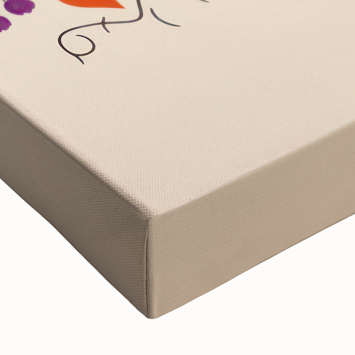 Vibrant Electric Floral Canvas – Modern Electric Decor Print