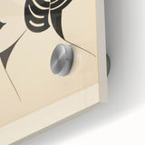 Modern Electric Portrait Canvas – Abstract Electric Art Print