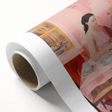 Modern Electric Dining Scene Canvas – Abstract Electric Art Print