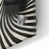 Abstract Electric Spiral Canvas – Modern Electric Wall Art