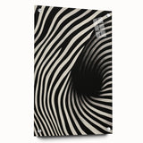 Abstract Electric Spiral Canvas – Modern Electric Wall Art