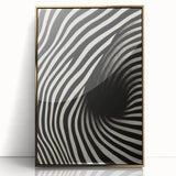 Abstract Electric Spiral Canvas – Modern Electric Wall Art