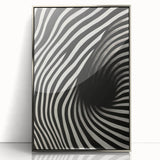 Abstract Electric Spiral Canvas – Modern Electric Wall Art