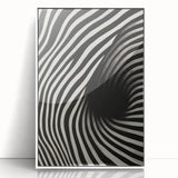 Abstract Electric Spiral Canvas – Modern Electric Wall Art