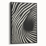 Abstract Electric Spiral Canvas – Modern Electric Wall Art