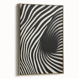Abstract Electric Spiral Canvas – Modern Electric Wall Art
