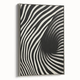 Abstract Electric Spiral Canvas – Modern Electric Wall Art