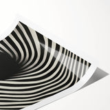 Abstract Electric Spiral Canvas – Modern Electric Wall Art