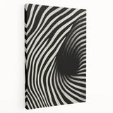 Abstract Electric Spiral Canvas – Modern Electric Wall Art