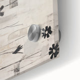 Modern Electric Floral Abstract Canvas – Electric Art Print