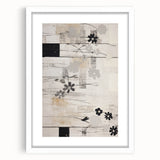 Modern Electric Floral Abstract Canvas – Electric Art Print