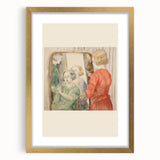 Electric Reflection Portrait Canvas – Modern Electric Art Print