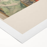 Electric Reflection Portrait Canvas – Modern Electric Art Print