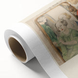 Electric Reflection Portrait Canvas – Modern Electric Art Print