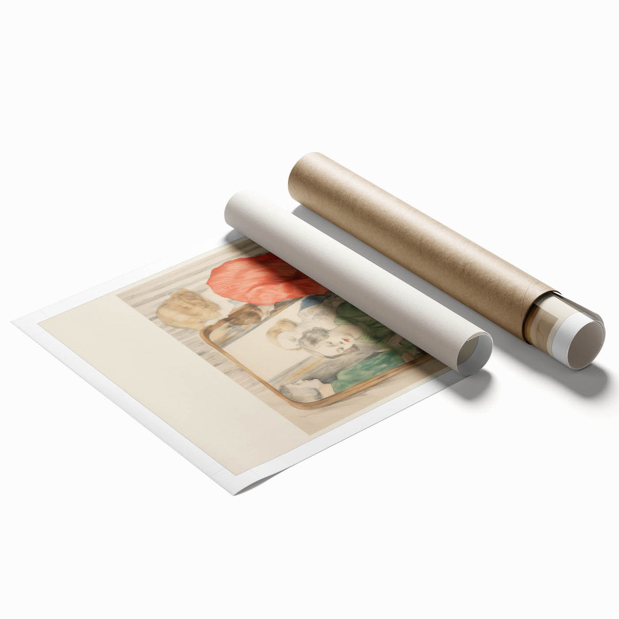 Electric Reflection Portrait Canvas – Modern Electric Art Print