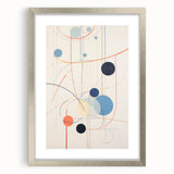 Abstract Electric Geometric Canvas – Modern Vibrant Art Print