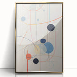 Abstract Electric Geometric Canvas – Modern Vibrant Art Print