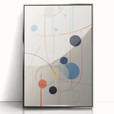 Abstract Electric Geometric Canvas – Modern Vibrant Art Print