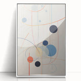 Abstract Electric Geometric Canvas – Modern Vibrant Art Print