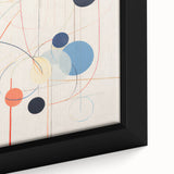 Abstract Electric Geometric Canvas – Modern Vibrant Art Print