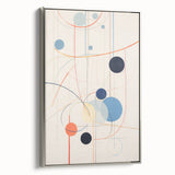 Abstract Electric Geometric Canvas – Modern Vibrant Art Print