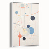 Abstract Electric Geometric Canvas – Modern Vibrant Art Print