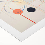 Abstract Electric Geometric Canvas – Modern Vibrant Art Print