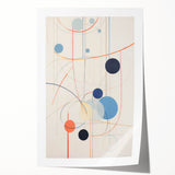 Abstract Electric Geometric Canvas – Modern Vibrant Art Print