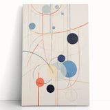 Abstract Electric Geometric Canvas – Modern Vibrant Art Print