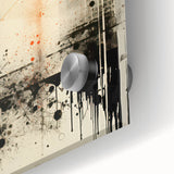 Urban Electric Abstract Canvas – Modern Grunge Art Print