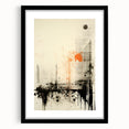 Urban Electric Abstract Canvas – Modern Grunge Art Print