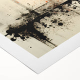 Urban Electric Abstract Canvas – Modern Grunge Art Print