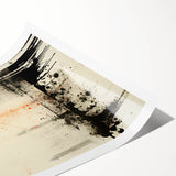 Urban Electric Abstract Canvas – Modern Grunge Art Print