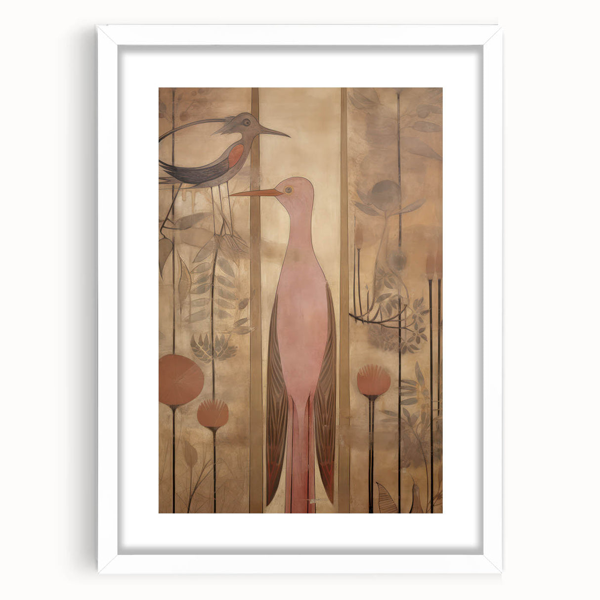 Elegant Electric Bird Canvas – Modern Nature-Inspired Art Print