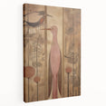 Elegant Electric Bird Canvas – Modern Nature-Inspired Art Print