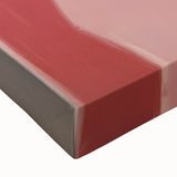 Modern Electric Portrait Canvas – Elegant Pink Art Print