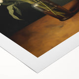 Electric Floral Still Life Canvas – Bold Modern Art Print