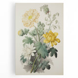 Electric Wall Art - Vibrant Floral Abstract for Modern Electric Decor