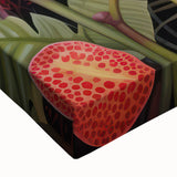 Modern Electric Floral Wall Art - Vibrant and Dynamic Botanical Print