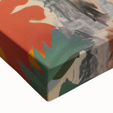 Modern Electric Abstract Portrait - Vibrant Floral and Figurative Art