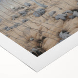 Electric Abstract Dreamscape - Ethereal Floral and Figure Art Print