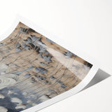 Electric Abstract Dreamscape - Ethereal Floral and Figure Art Print