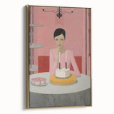 Electric Portrait Art - Modern Abstract Celebration Scene Wall Decor