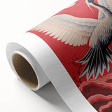 Majestic Electric Crane Art – Bold Modern Electric Wall Canvas Decor