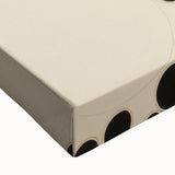 Modern Electric Geometric Art - Abstract Monochrome Circle Wall Decor